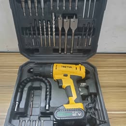 Pretul TALI‑12PK2 – Taladro inalámbrico 3/8″ 12 V con accesorios y estuche