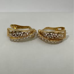 Aretes de dama Oro 18K