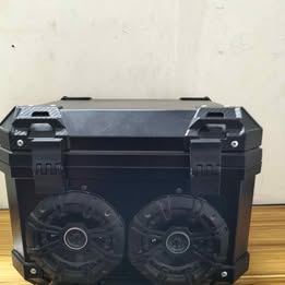 WNANCH Baúl de Moto 45L Negro con sonido 👇