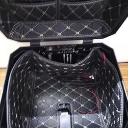 WNANCH Baúl de Moto 45L Negro con sonido 👇