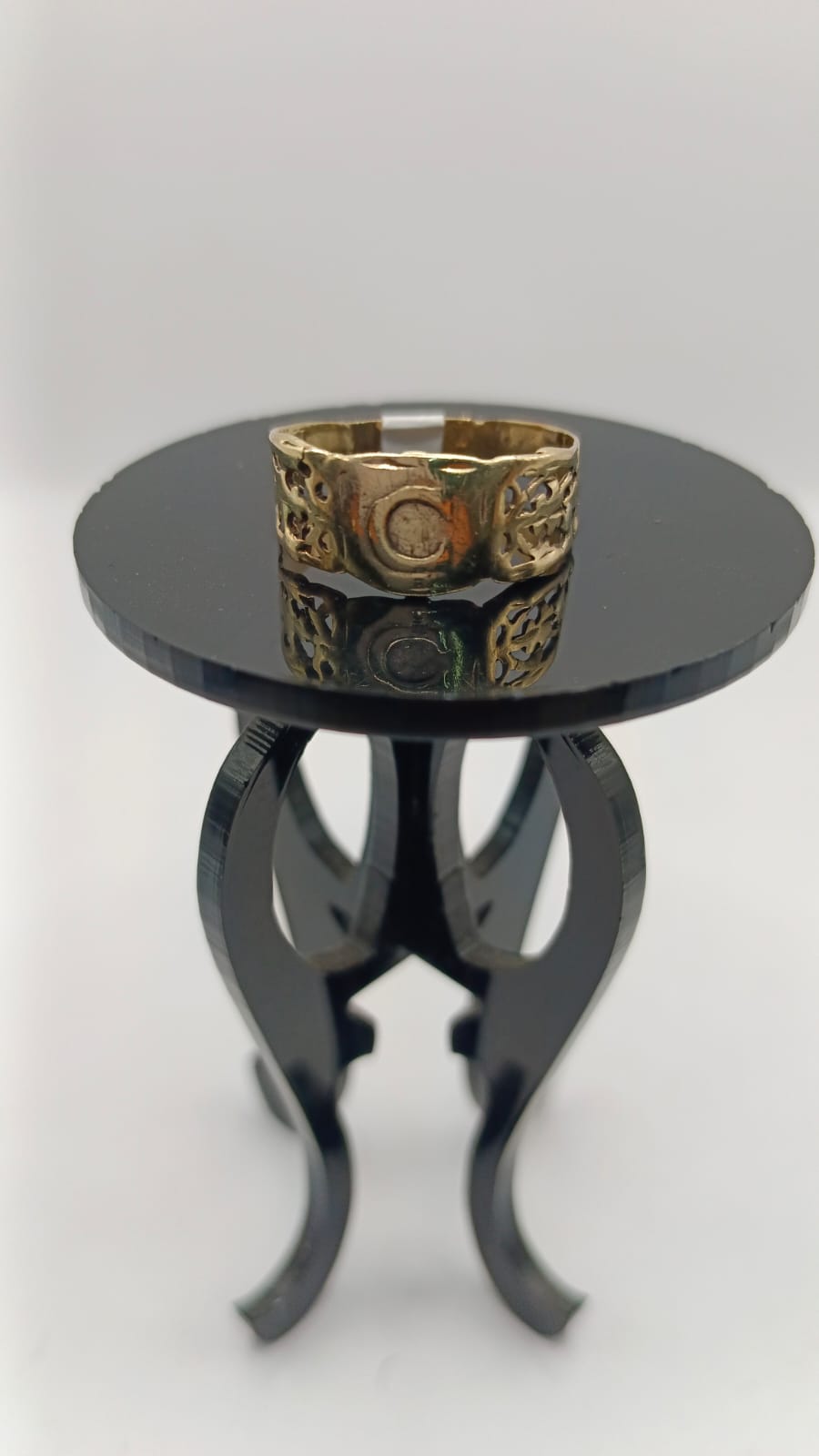 Anillo de ORO 10k peso 2gr, usado