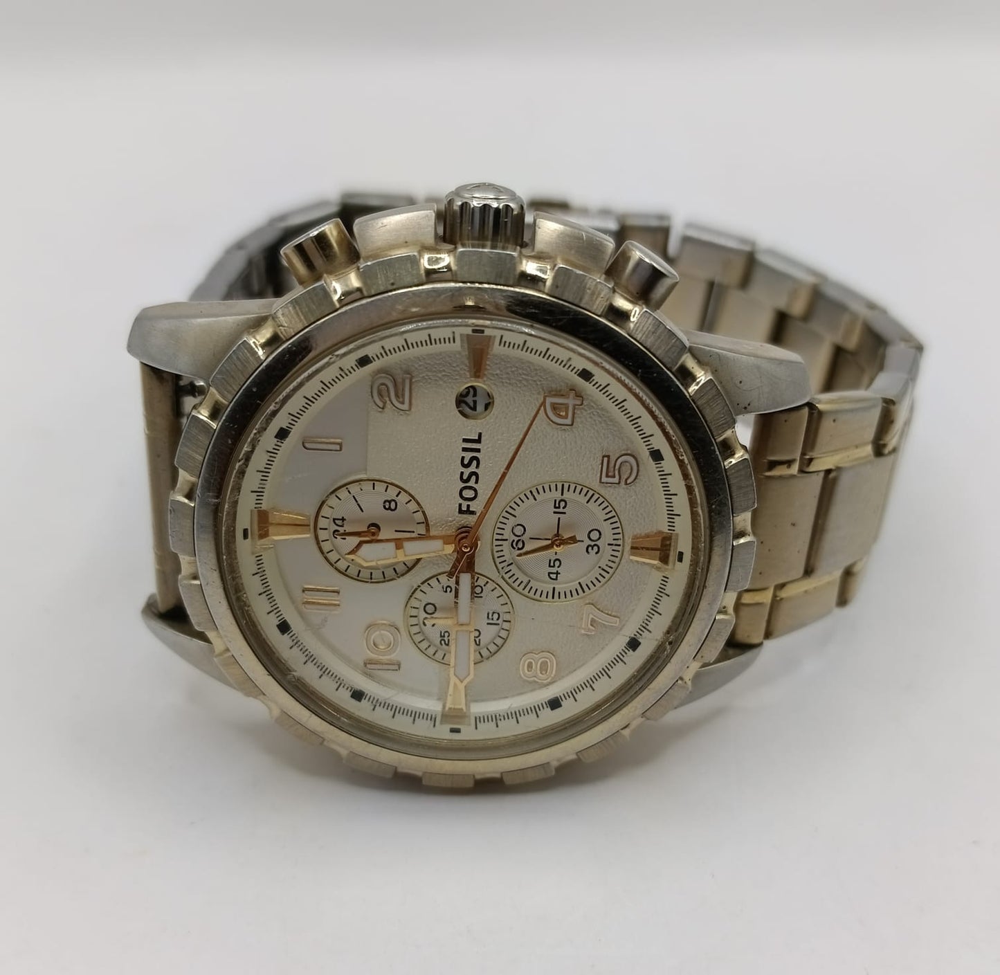 Reloj tipo pulsera tipo Fossil, usado