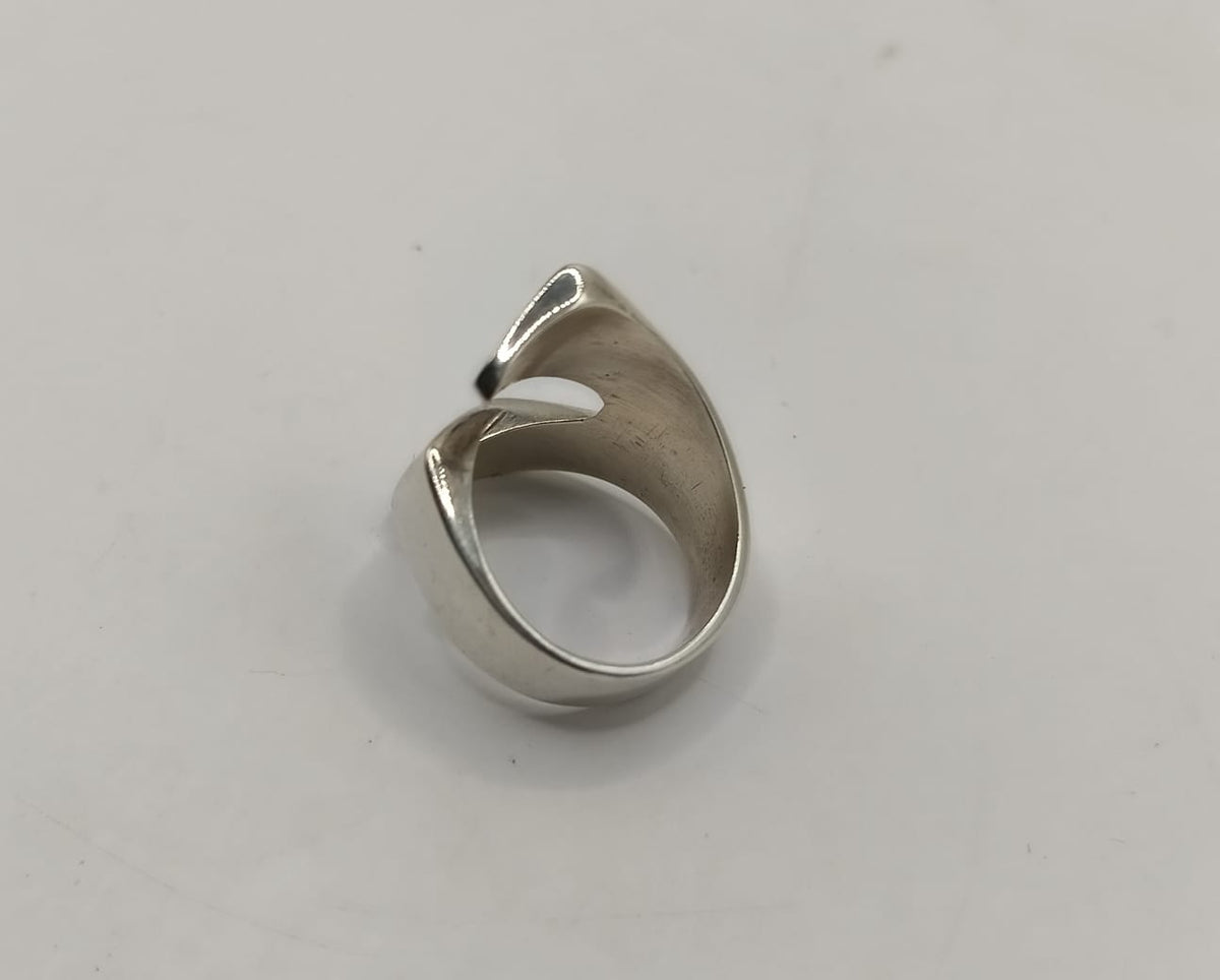 Anillo de puntas PLATA 925 peso 10.2gr