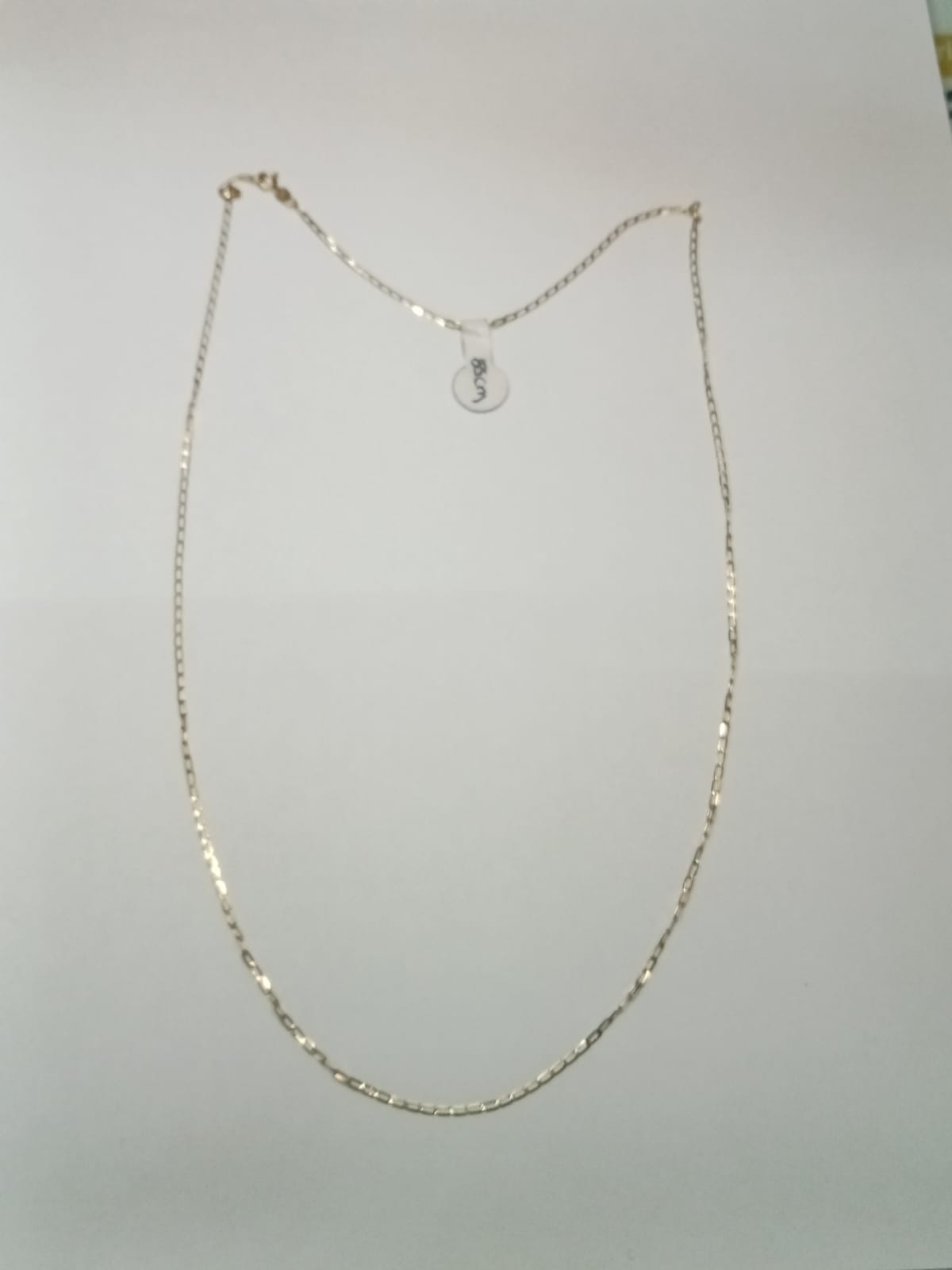 ✨ Cadena de Oro 10K 55 cm – Ligera, Elegante y Versátil ✨