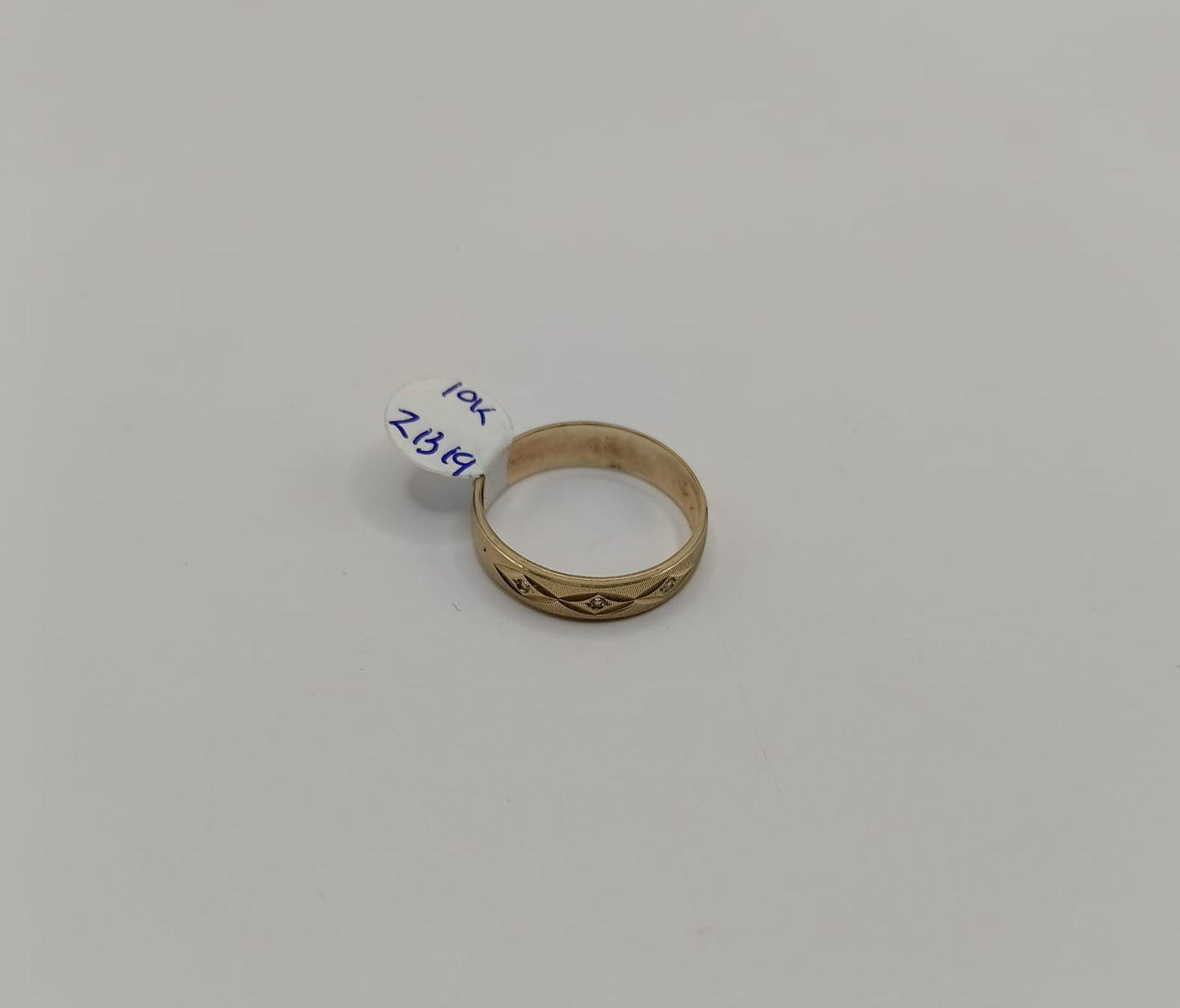 Argolla matrimonial ORO 10k peso 2gr, usado