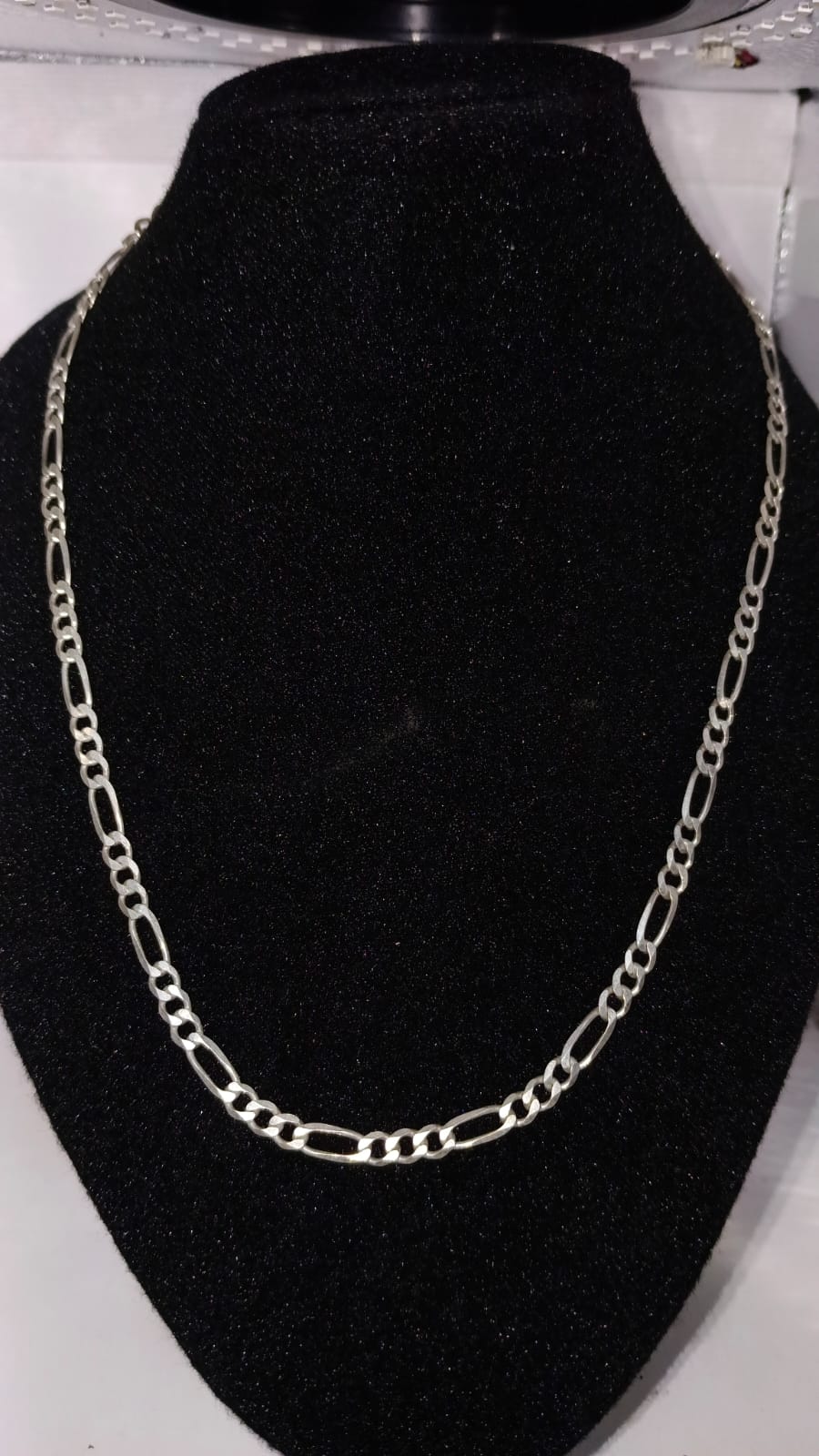 Cadena eslabon 3x1 de PLATA 925 peso 13.9gr, usado