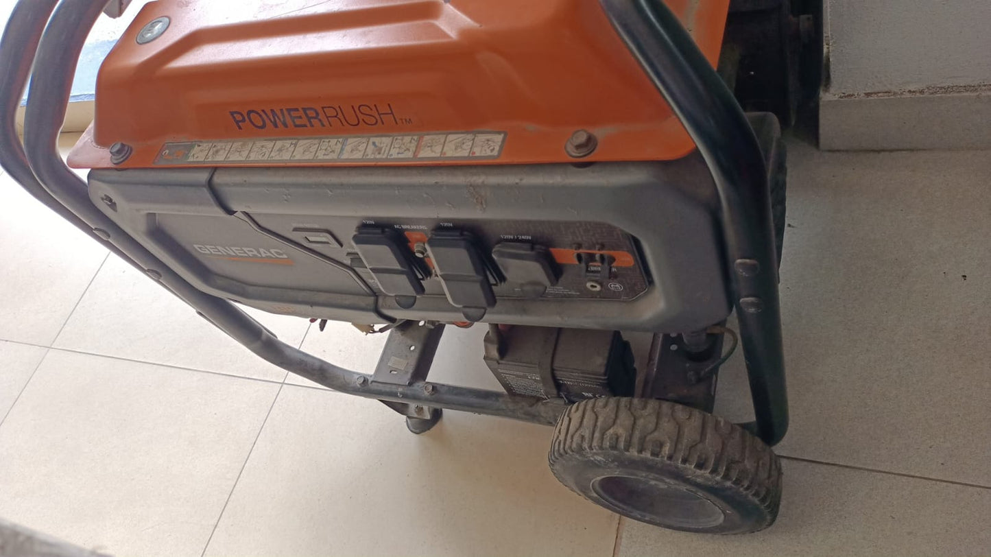 Generador Portátil Generac GP8000E – 8,000 W 🏷️  USADO 🎨🏷️
