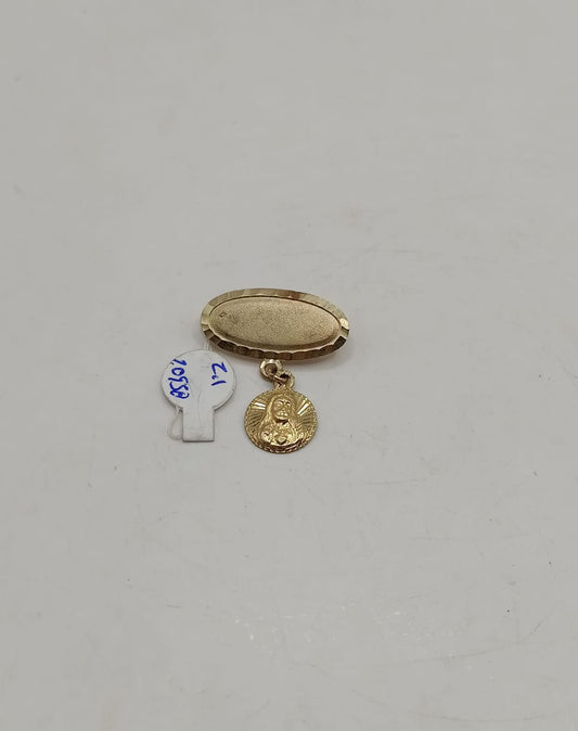 Dije de ORO 10k peso 2.1gr, usado