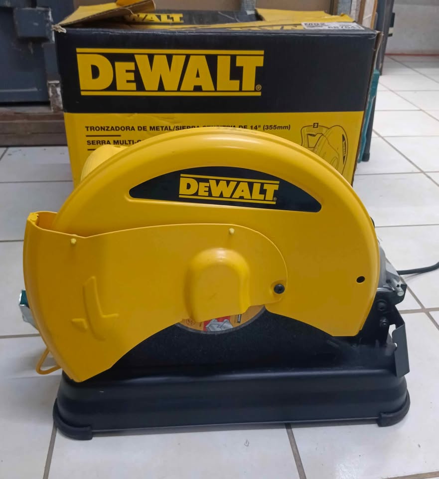 Cortadora de metal Dewalt d28730 ,usada