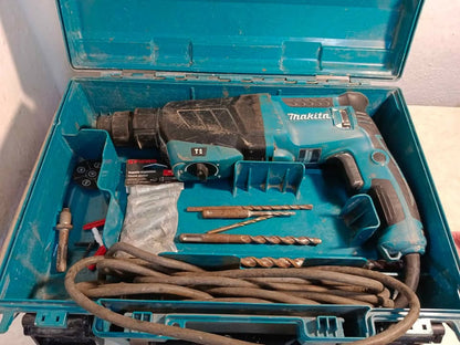 Taladro Rotomartillo Makita hr2360 en estuche con accesorios, usado