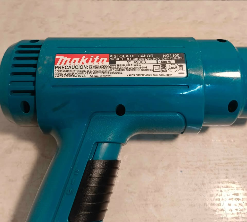 Pistola de calor Makita hg1100, usada