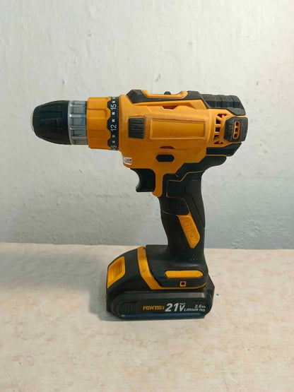 Taladro inalámbrico Pow Tools bc1208, usado
