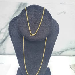 CADENA DE ORO TIPO TORZAL DE 14K