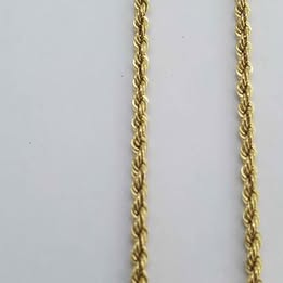 CADENA DE ORO TIPO TORZAL DE 14K