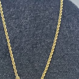 CADENA DE ORO TIPO TORZAL DE 14K