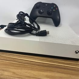 Xbox One S 1 control y cables usado