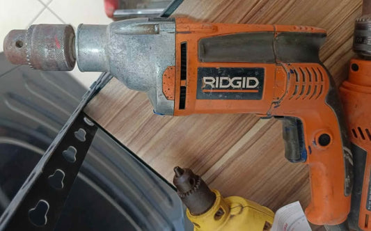 Taladro rotomartillo Ridgid, usado