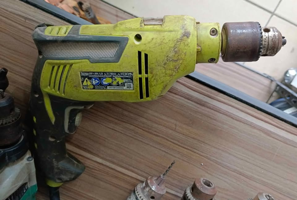 Taladro Ryobi, usado