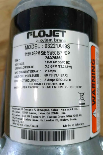 Presurizador de agua Booster pump, usado