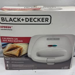 Sandwichera Black+Decker – Usada