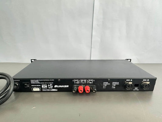 Amplificador de Audio Profesional Bunker