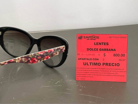 Lentes Dolce &amp; Gabbana para dama