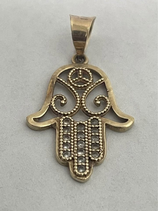 Dije oro 10k/1.2gr/3cm largo/2cm ancho