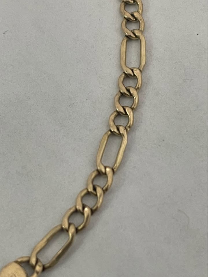 Esclava oro para bebe/10k/1.5gr/18cm largo/30mm ancho