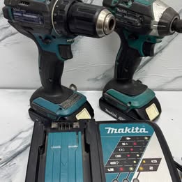Kit de Taladro y Atornillador de Impacto Makita – Usado