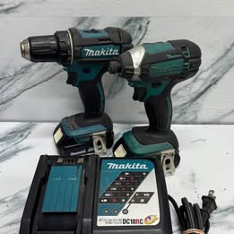 Kit de Taladro y Atornillador de Impacto Makita – Usado