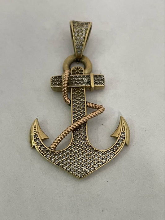 Dije ancla oro/10k/4gr