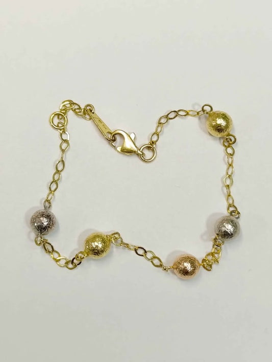 Oro pulsera 10K Peso 2.7 Gramos