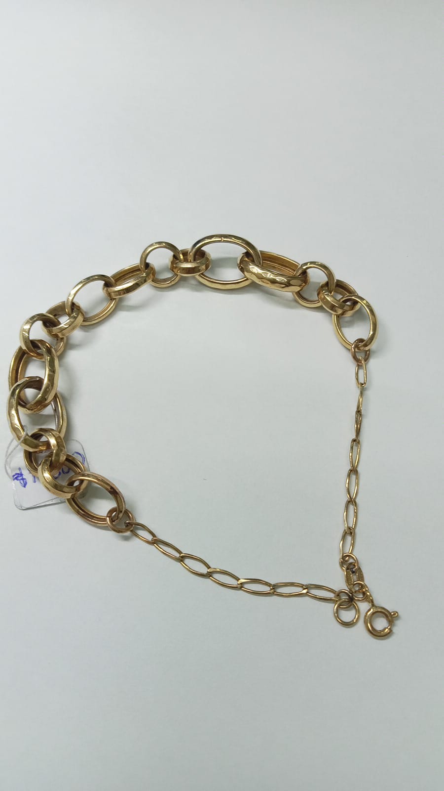 Pulsera de oro 10k 6.4gr 22cm