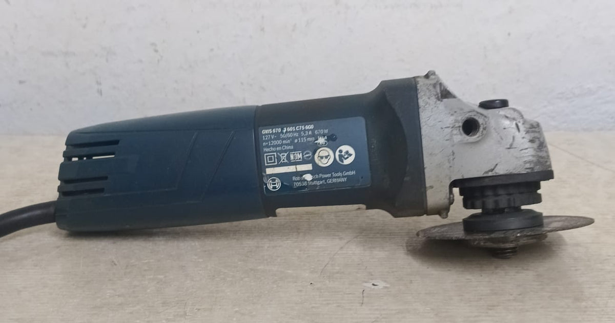 Esmeril BOSCH gws-670, usado