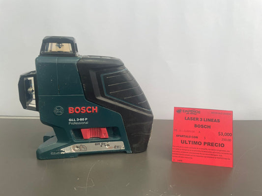 Láser Bosch de 3 Líneas ( usado )