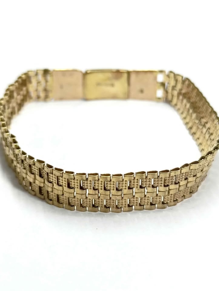 Pulso tipo Rolex de oro 10k pesa 15gr usada