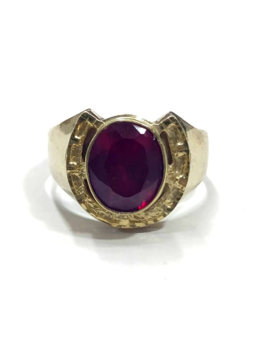 Anillo de oro 8k pesa 5.10gr # 11.5 usado