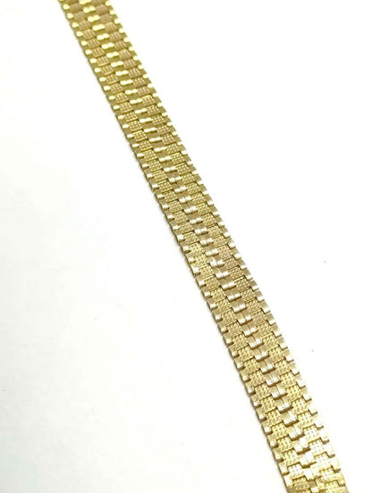 Pulso tipo Rolex de oro 10k pesa 15gr usada