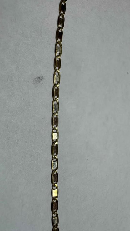 Cadena de oro con dije 10k