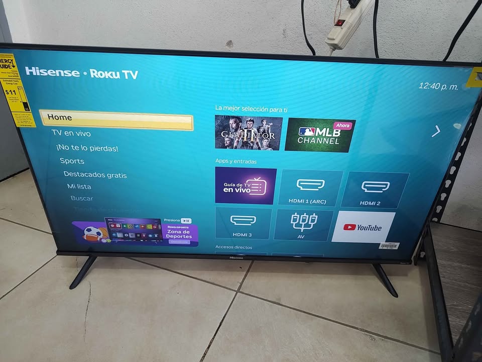 Televisor Hisense Roku 43°