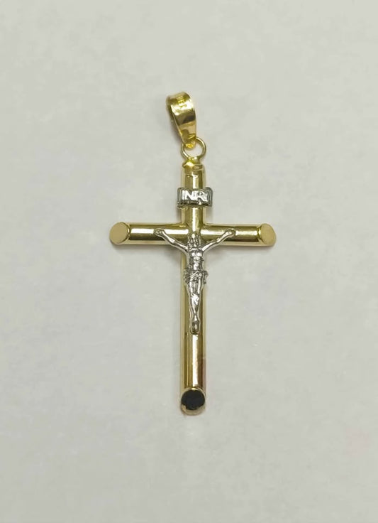 Oro Dije Cristo 10K Peso 1.3 Gramos