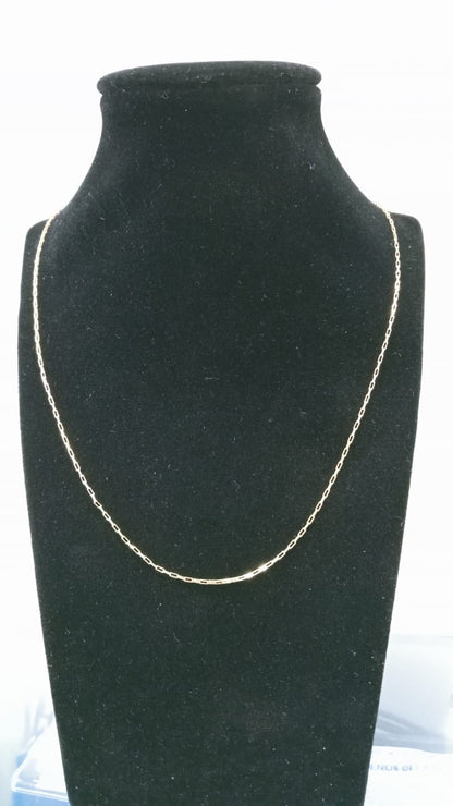 Cadena de Oro 10K – Diseño Moderno 25cm largo 1.9gr