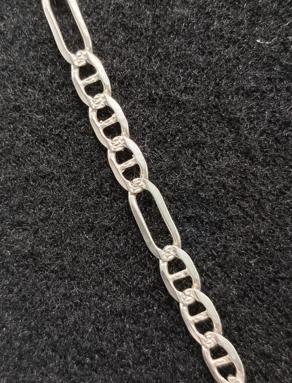 Cadena con dije PLATA 925 peso 12.6gr, usado