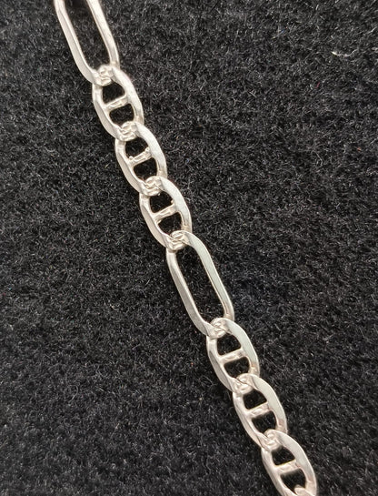 Cadena con dije PLATA 925 peso 12.6gr, usado
