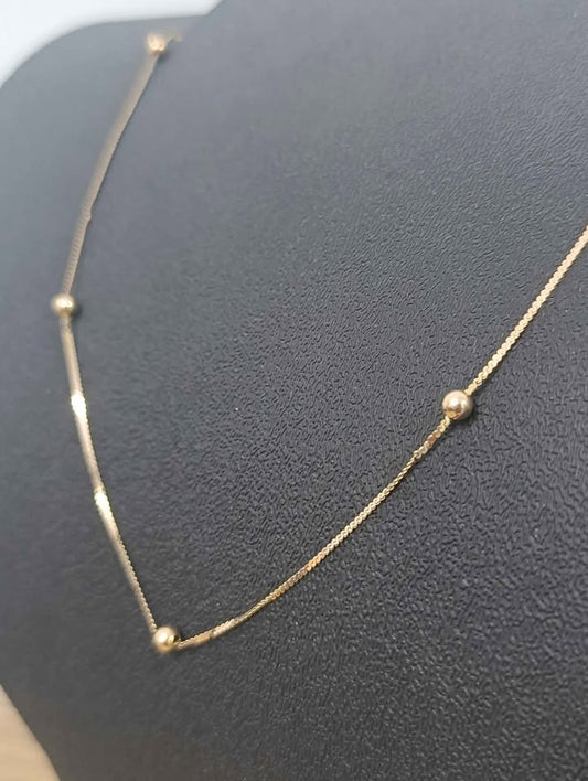 Oro Collar Dama 10K Peso 2.8 Gramos