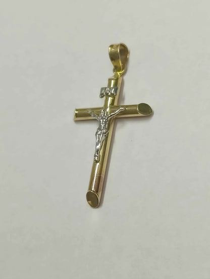 Oro Dije Cristo 10K Peso 1.3 Gramos