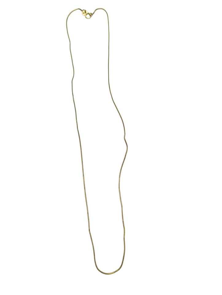 Cadena delgada de oro 10k 1.9gr usada