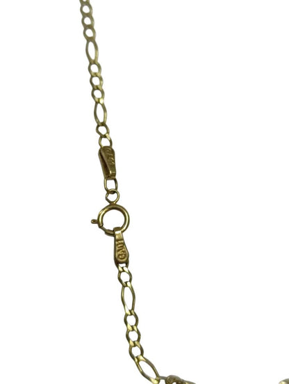 Cadena con dije infinito de oro 10k 3.5gr usada