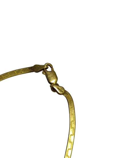 Pulcera planchada de oro 14k 2.3gr usada