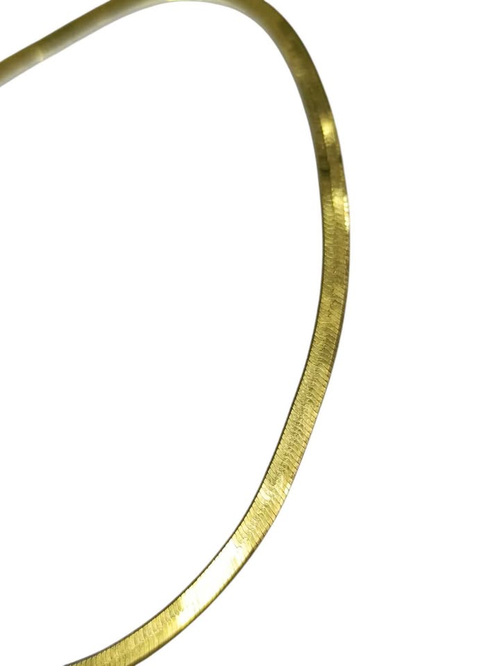 Pulcera planchada de oro 14k 2.3gr usada